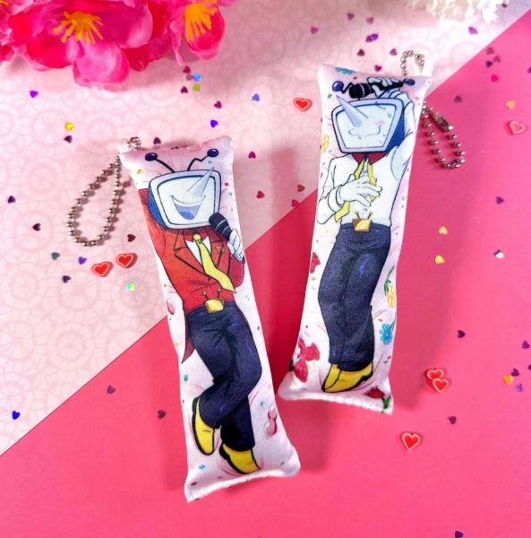 Tenna Deltarune Body Pillow Mini Dakimakura Keychain - 4.5" - Etsy