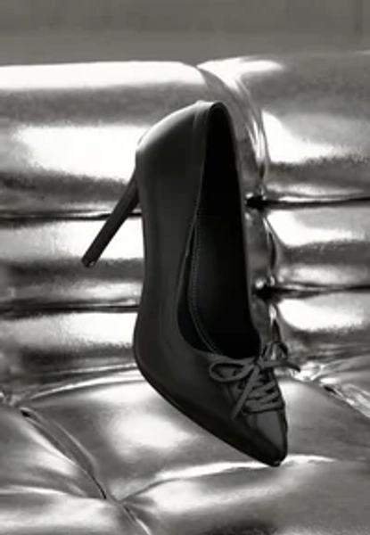 JULIET LACE - Classic heels - black