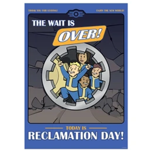 Fallout: Reclamation Day - A3 Art Print