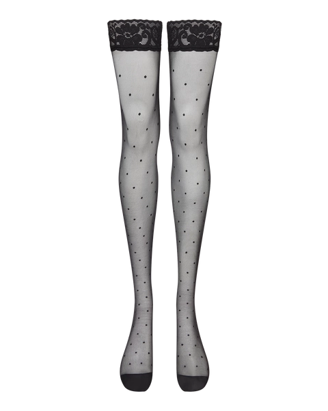 Una Hold Ups in Black/Black | By Agent Provocateur