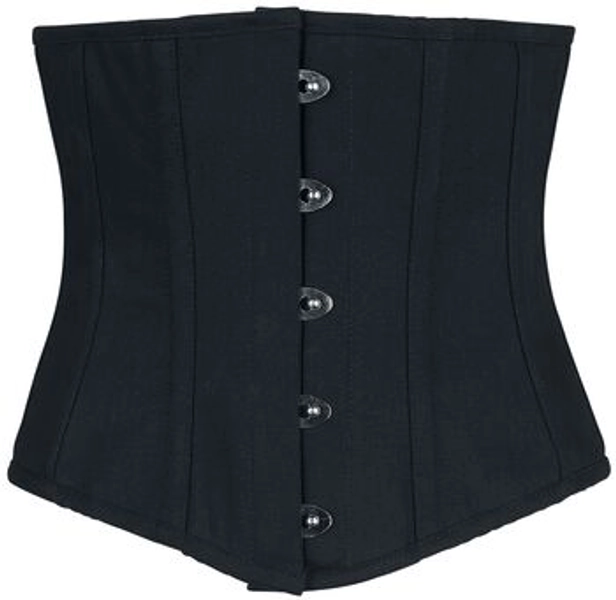 Black Underbust Corset