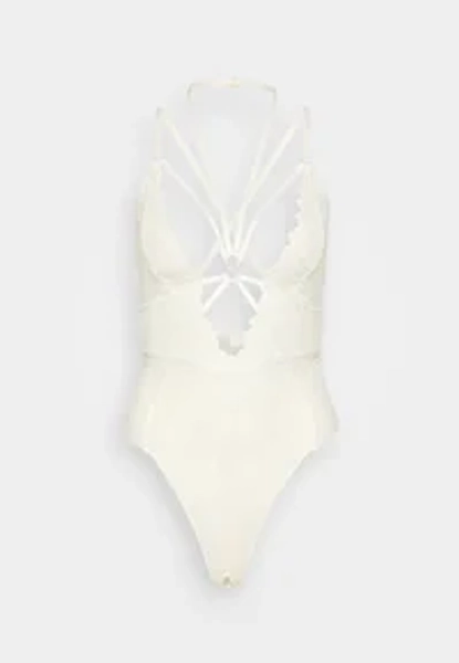 CONFESSION CROTCHLESS - Body met open kruis - ivory
