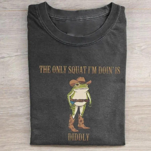Funny Cowboy Frog T-shirt