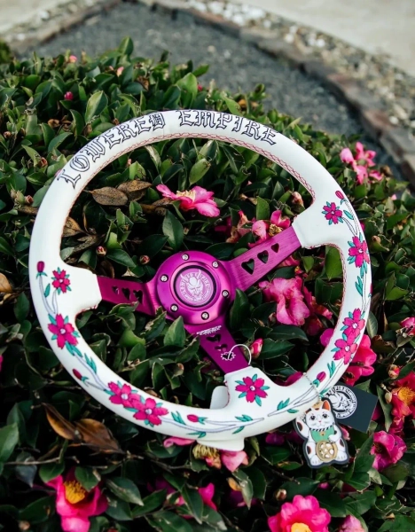 Pink Sakuras in the Sky Steering Wheel - Etsy