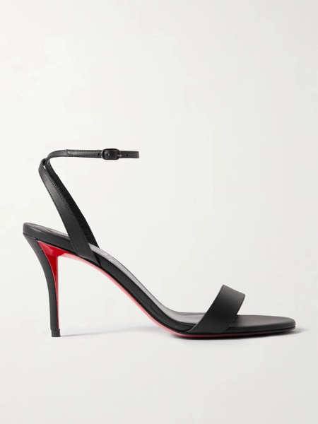 Miss Z 80 Sandalen aus Leder - schwarz - IT35