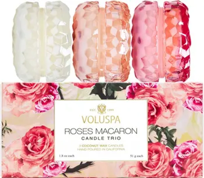 Macaron Candle Trio Gift Set