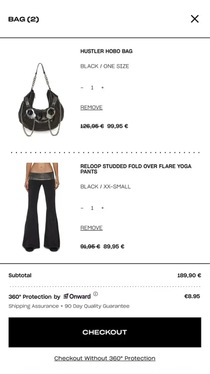 doll skill set: trousers and bag 