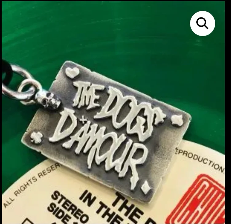 Dogs D’Amour silver pendant