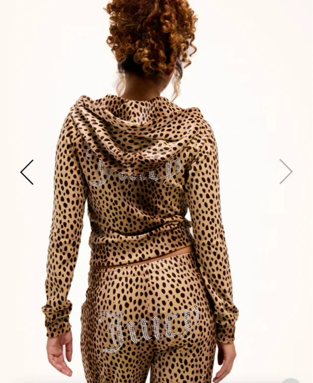 Juicy Couture leopard hoodie