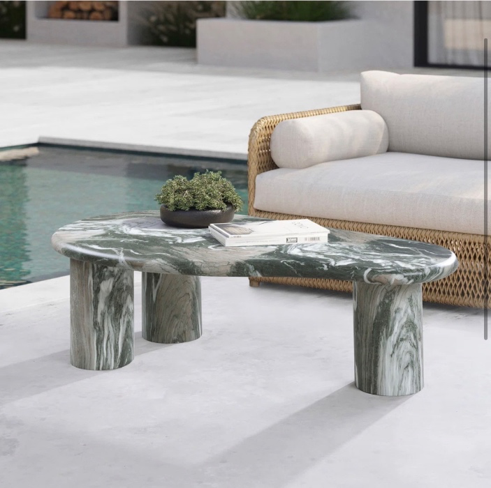 Green Marble Table 💚