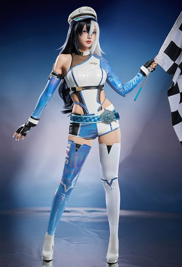 Luna Snow Sonic Trailblazer Skin Cosplay