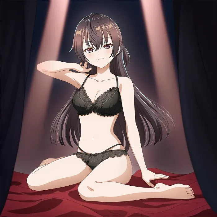 [25$] Yuki’s Black Lingerie Set 🖤