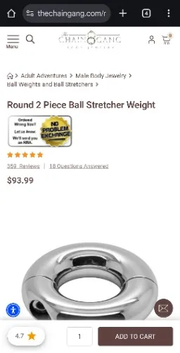 Round 2 Piece Ball Weight