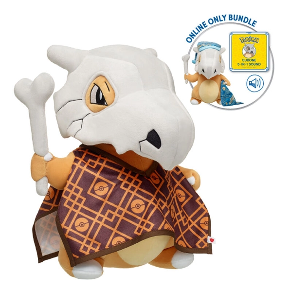 Online Exclusive Pokémon Cubone Plush Bundle | Build-A-Bear®