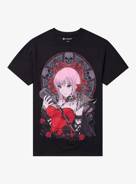 Ghost X Ghost Mori Calliope Portrait Of Death T-Shirt