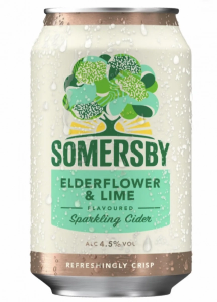 Somersby Elderflower & Lime 4,5% 20x0,33l