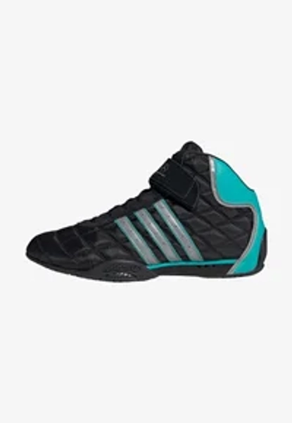 MERCEDES - AMG PETRONAS FORMULA ONE TEAM ADIRACER - High-top trainers - core black/matte silver/semi mint rush