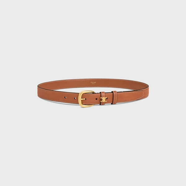 CEINTURE VIVIENNE 25MM VEAU NATUREL - | CELINE