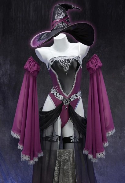 Purple Witch Cosplay