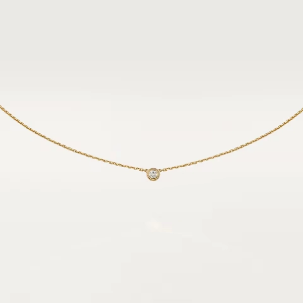 Cartier d'Amour pendant, diamond, mini model