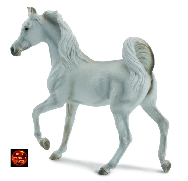 Arabian Arab Mare Grey Horse Toy Model Figure by CollectA 88476 New