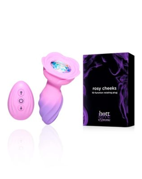 Rosy Cheeks Rotating Butt Plug - Hott Love Extreme - Spencer's