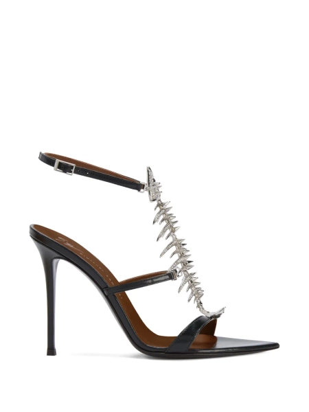 Giuseppe Zanotti Slim 2.0 fishbone-motif sandals | 36