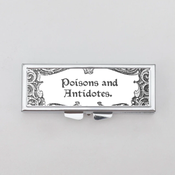 Poisons and Antidotes Pill Box - Steampunk, Gothic, Curious, Strange and Unusual, Gifts, Trinket Box, Pill Case, Pill Holder, Travel Size - Etsy Canada