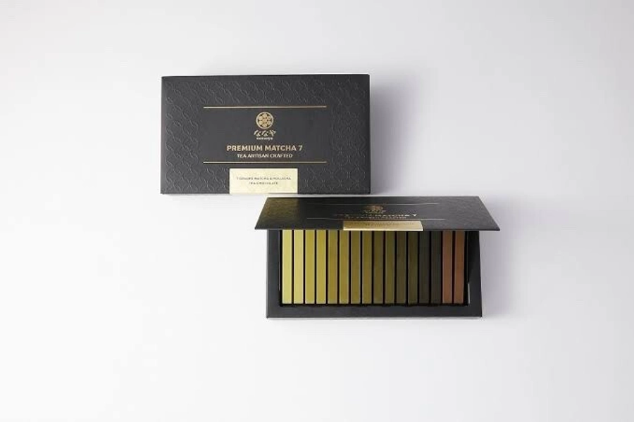 Japanische Matcha Schokoladenbut<wbr/>ter Kakao Süßigkeiten Lebensmittel Süß...