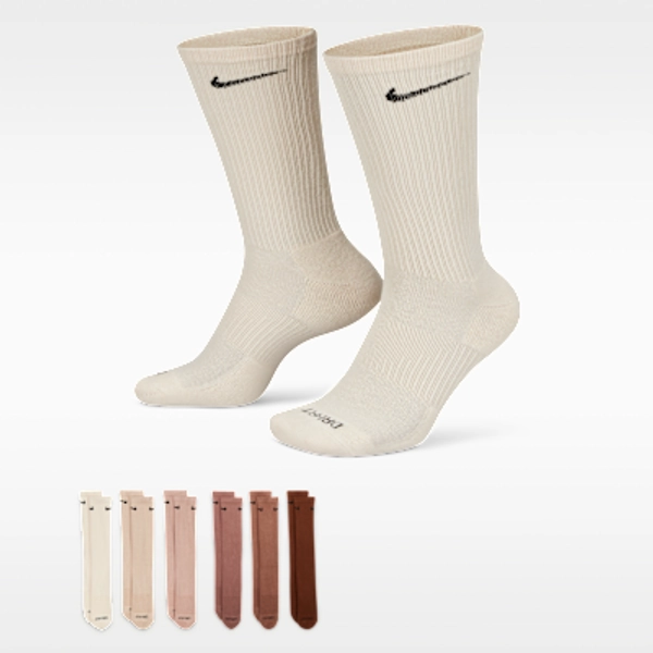 Nike Everyday Plus Cushioned Training Crew Socks (6 Pairs)