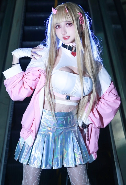 The Goddess of Victory: Nikke Costume de Cosplay Viper Set de Top et Jupe Sexuel avec Veste