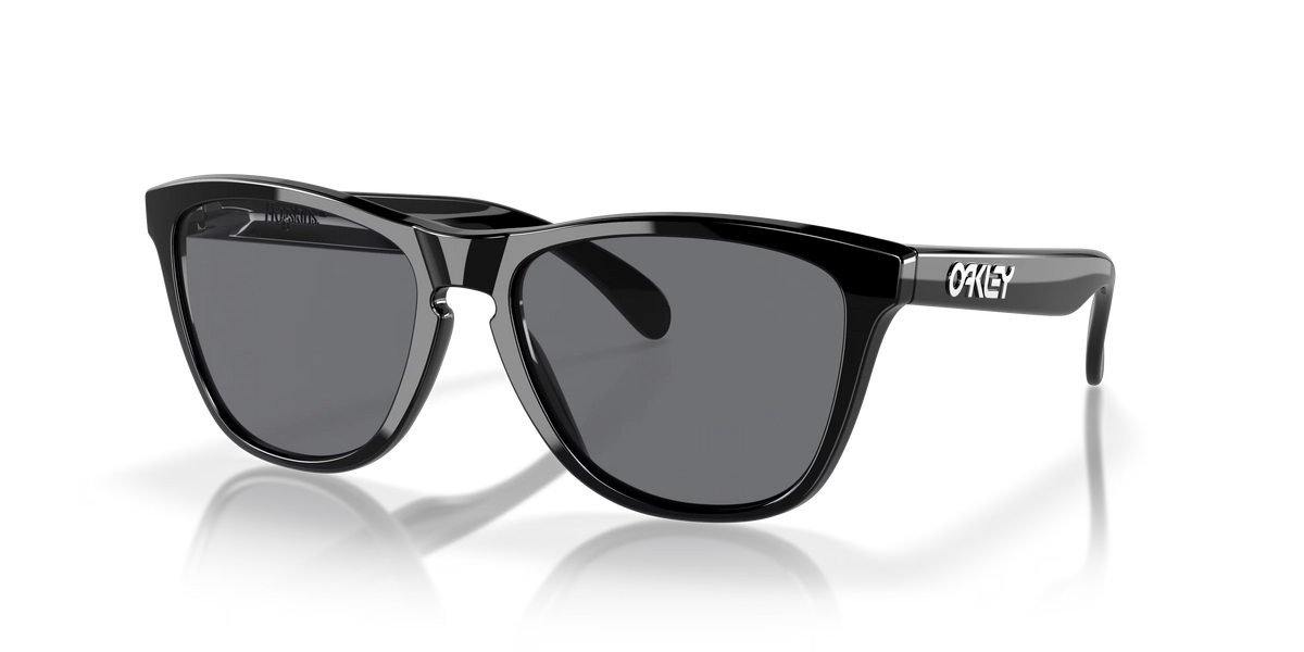 Oakley Frogskins - Prizm Black Polarized Lenses,  Matte Black Frame