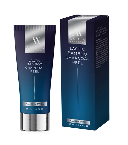 LACTIC BAMBOO CHARCOAL PEEL - Audia Skincare