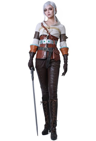 The Witcher 3: Wild Hunt Ciri Cosplay Costume
