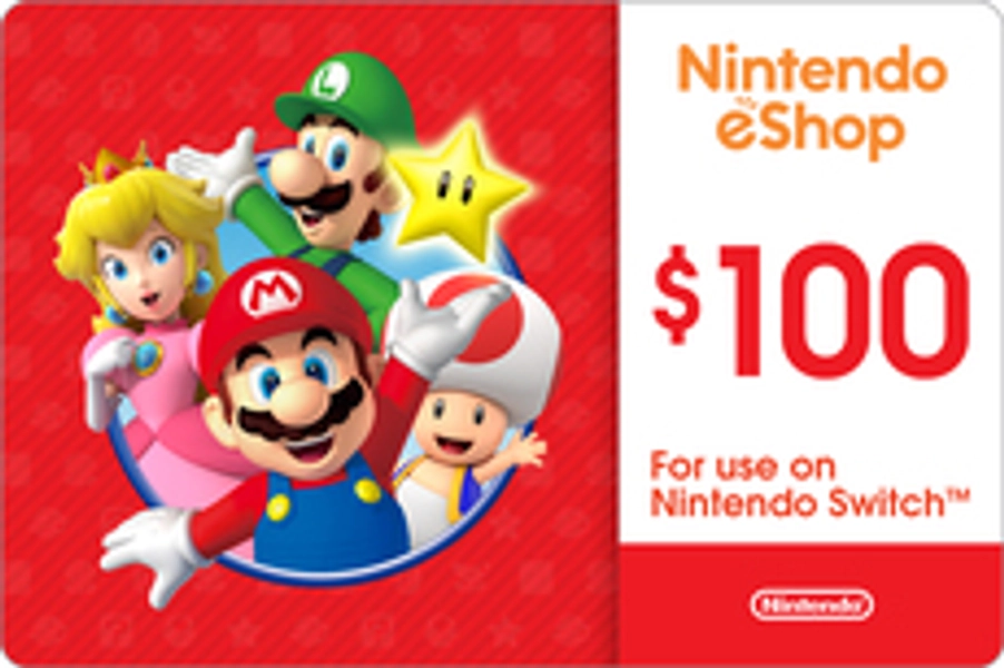Nintendo eShop $100 eGift $100 Gift Card