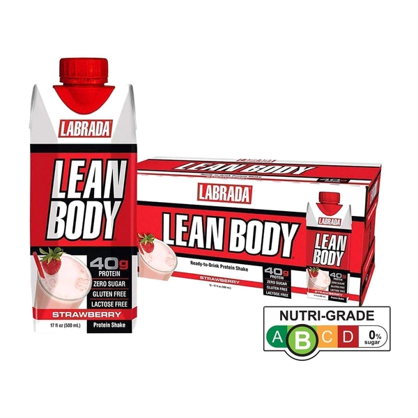 Lean Body Protein Shake Drink - Strawberry