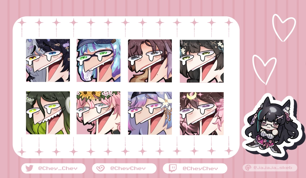 WHEEZE emote by CheyChev (@CheyChev)