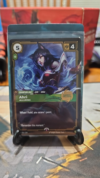 Gencon 2025 Riftbound Ahri Alluring League of Legends Launch Promo OGN 066/298