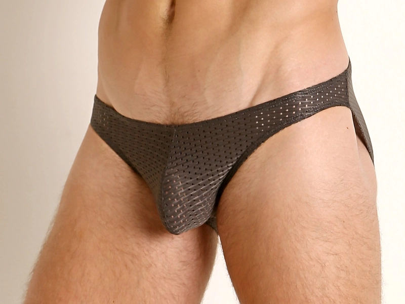 McKillop Expose Mesh Bikini Dark Grey