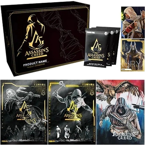 Assassins Creed Card 15th Anniversary Commemorative Limited Collection Cards 