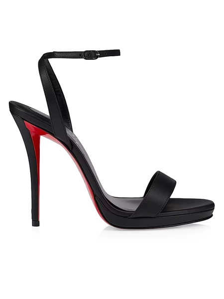 Miss Z Queen 120MM Leather Sandals
