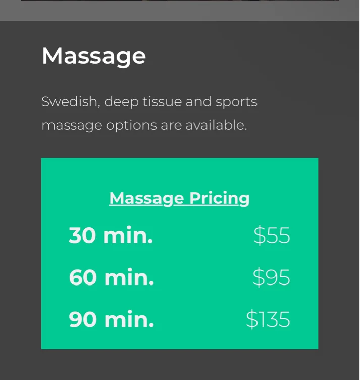 Pro Massage (30 min)