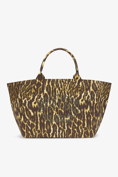 Tote XXL in Gradient Leopard