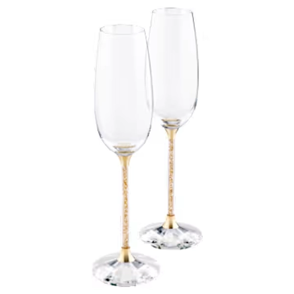 Crystalline Toasting Flutes(Set of 2)