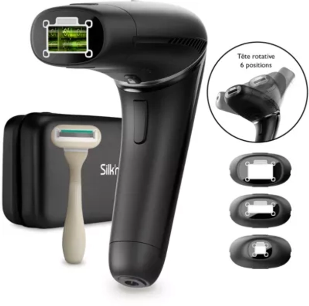Epilateur lumière pulsée SILK'N 7 | Boulanger