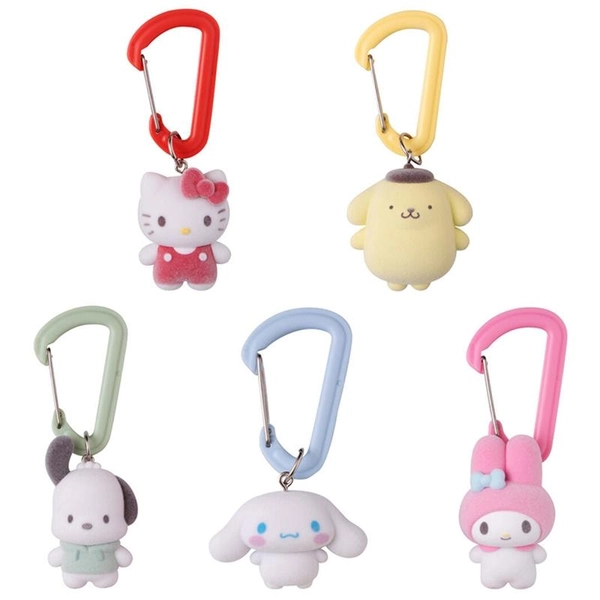 Sanrio: Colorful Carabiner Mascot Charm Gacha (Random, Bandai) - Neo Tokyo