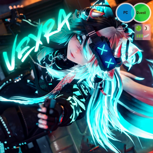 Vexra (PC & QUEST) + Face Tracking VRCFT by EternalMemories on Jinxxy