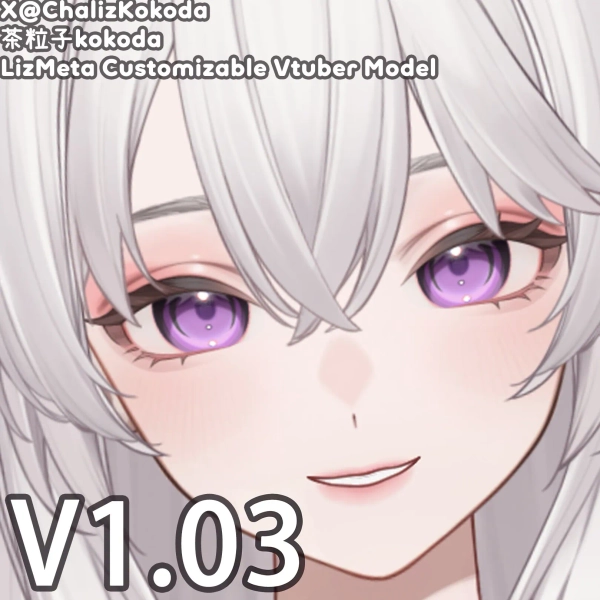LizMeta Customizable Vtuber Model 1.03 -JP/KR/EN/RU/CN by Chaliz (@Chaliz)