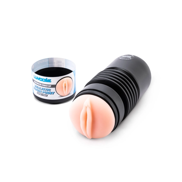 realistic virgin pussy male masturbator cup