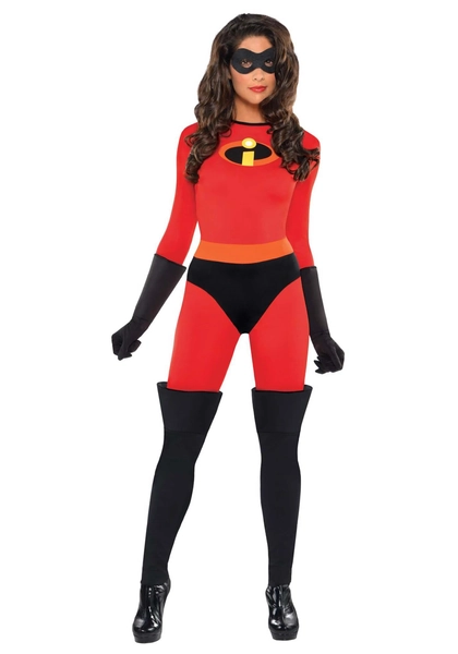 Mrs. Incredible Women's Fancy Dress Costume | Disney Fancy Dress Costumes